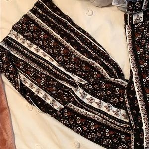 pattern hippie pants